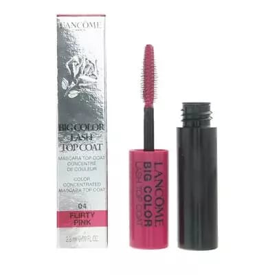 Lancome Big Color Lash Top Coat 04 Flirty Pink Mascara 2.8ml