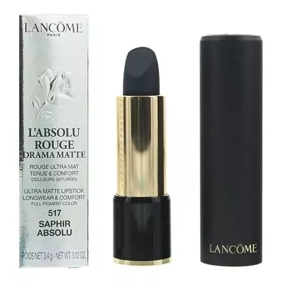 Lancome L'Absolu Rouge Drama Matte Lipstick 3.4g - 517 Saphir Abolsu