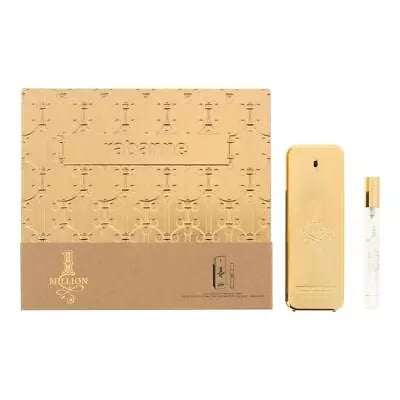 Rabanne 1 Million Eau de Toilette 100ml + 10ml Travel Spray Gift Set