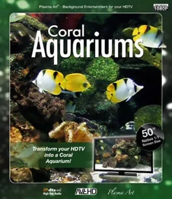 Plasma Art: Coral Aquariums Blu-Ray Pre-Owned