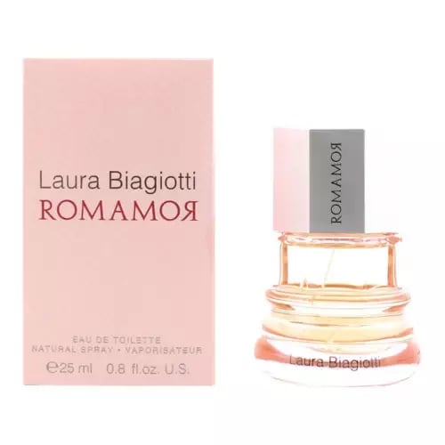 Laura Biagiotti Romamor Eau de Toilette 25ml Spray For Her - NEW. Women's EDT