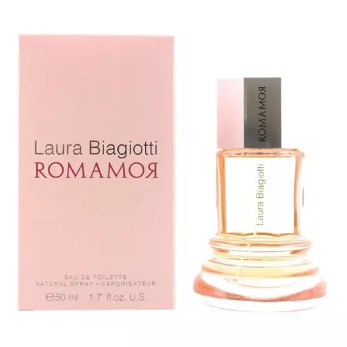 Laura Biagiotti Romamor Eau de Toilette 50ml Spray For Her - NEW. Women's EDT