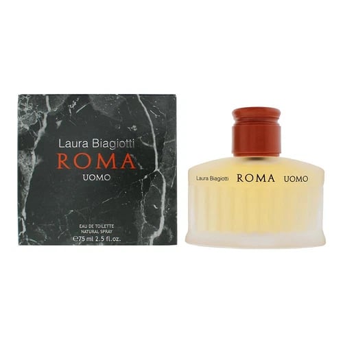 Laura Biagiotti Roma Eau de Toilette 75ml Spray Men's - NEW. EDT - For Him