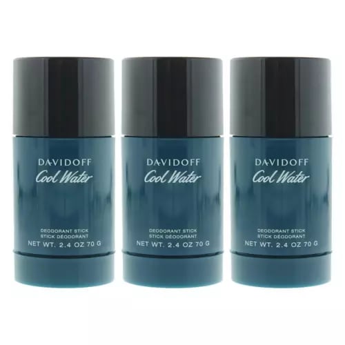 Davidoff Cool Water Deodorant Stick 70g x 3