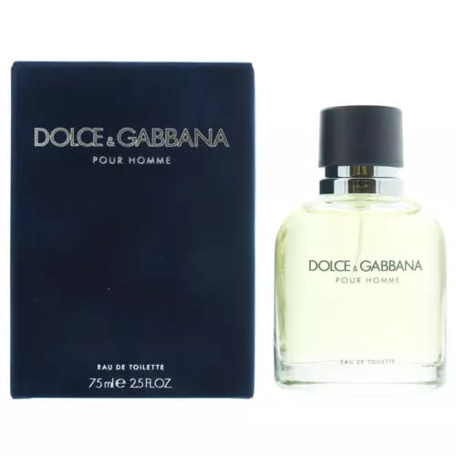 Dolce & Gabbana Pour Homme Eau de Toilette 75ml Spray For Him - NEW.
