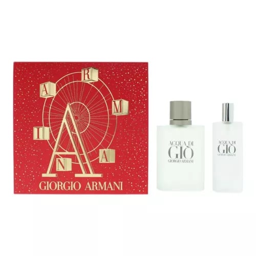Giorgio Armani Acqua Di Gio Eau De Toilette 50ml + Eau De Toilette 15ml Gift Set