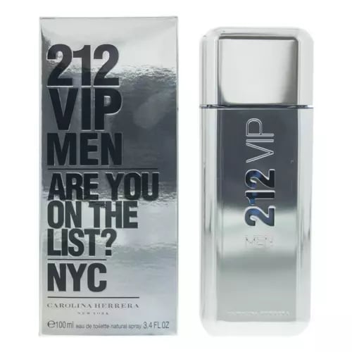 Carolina Herrera 212 VIP Eau de Toilette 100ml Spray For Him Homme Mens EDT