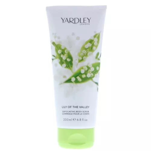Yardley Lily Of The Valley Body Scrub 200ml For Her NEW. Women's