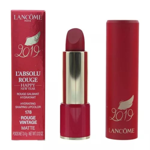 Lancome L'Absolu Rouge Lunar New Year 2019 Matte Lipstick 3.4g 178 Rouge Vintage