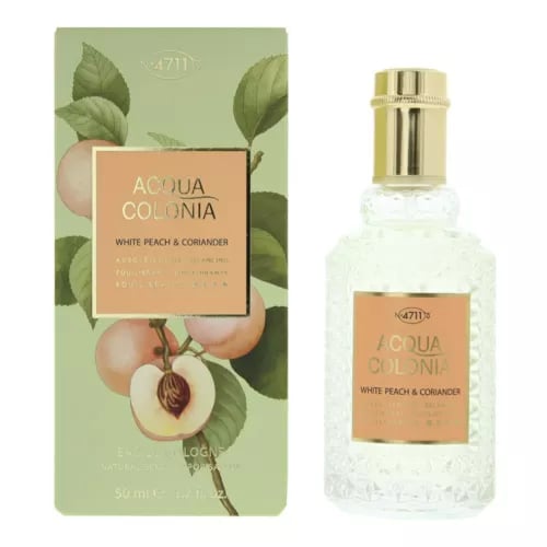 4711 Acqua Colonia White Peach & Coriander Eau de Cologne 50ml Spray Unisex
