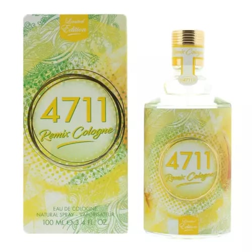 4711 Remix Cologne Lemon - Eau de Cologne 100ml Spray For Women & Men - Unisex