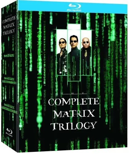 The Matrix Trilogy (2008) Keanu Reeves, Hunt (DIR) cert 15 3 discs Blu-Ray Pre-Owned
