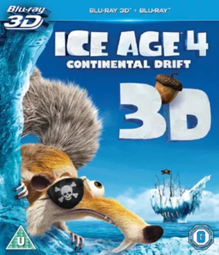 Ice Age: Continental Drift (2013) Steve Martino cert U Blu-Ray Pre-Owned