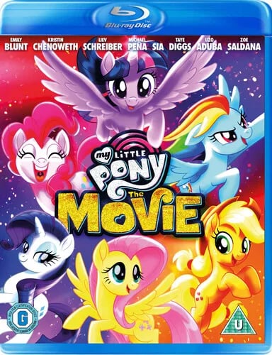My Little Pony: The Movie (2018) Jayson Thiessen cert U Blu-Ray Pre-Owned