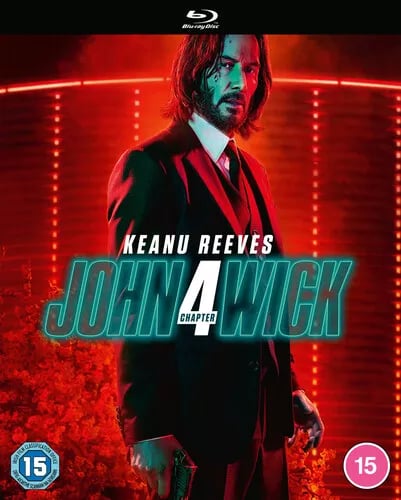 John Wick: Chapter 4 (2023) Keanu Reeves, Stahelski (DIR) cert 15 Blu-Ray Pre-Owned John Wick: Chapter 4 (2023) Keanu Reeves, Stahelski (DIR) cert 15 Blu-Ray Pre-Owned