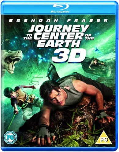 Journey to the Center of the Earth (3D) (2012) Brendan Fraser, Brevig Blu-Ray Pre-Owned