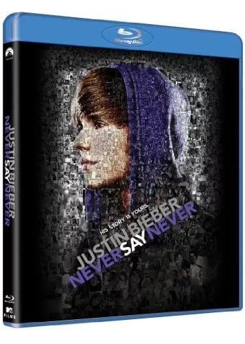 Justin Bieber: Never Say Never (2011) Jon M. Chu cert U 2 discs Blu-Ray Pre-Owned