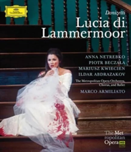 Lucia Di Lammermoor: Metropolitan Opera (Armiliato) (2013) Marco Blu-Ray Pre-Owned