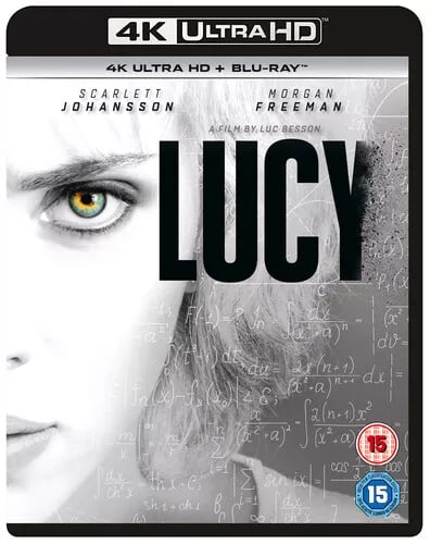 Lucy (2017) Scarlett Johansson, Besson (DIR) cert 15 2 discs Blu-Ray Pre-Owned