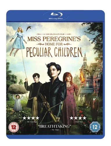 Miss Peregrine's Home for Peculiar Children (2017) Eva Green, Burton Blu-Ray Pre-Owned
