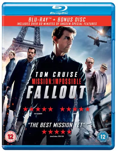 Mission: Impossible - Fallout (2018) Tom Cruise, McQuarrie (DIR) cert Blu-Ray Pre-Owned Mission: Impossible - Fallout (2018) Tom Cruise, McQuarrie (DIR) cert Blu-Ray Pre-Owned