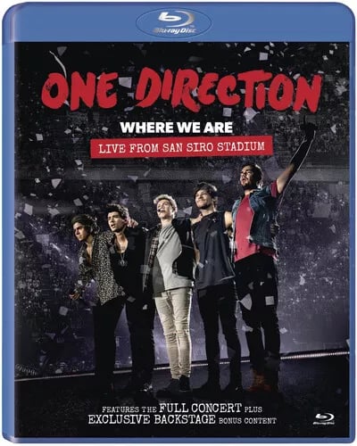 One Direction: Where We Are - Live from San Siro Stadium (2014) One Blu-Ray Pre-Owned