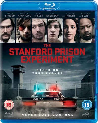 The Stanford Prison Experiment (2016) Ezra Miller, Alvarez (DIR) cert Blu-Ray Pre-Owned The Stanford Prison Experiment (2016) Ezra Miller, Alvarez (DIR) cert Blu-Ray Pre-Owned