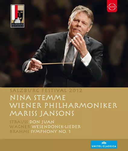 Salzburg Festival 2012: Wiener Philharmoniker (Jansons) (2013) Mariss Blu-Ray Pre-Owned