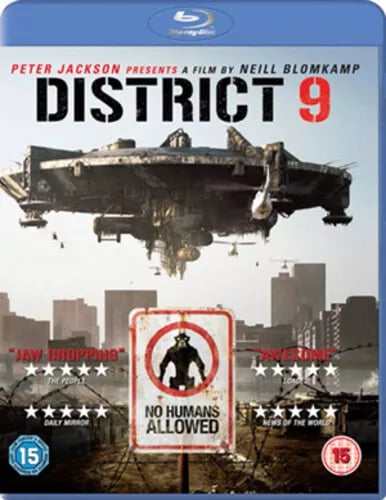 District 9 DVD (2009) Sharlto Copley, Blomkamp (DIR) cert 15 Blu-Ray Pre-Owned