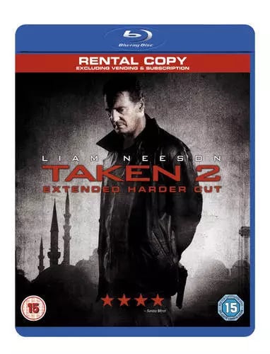 Taken 2 (2013) Liam Neeson, Megaton (DIR) cert 15 Blu-Ray Pre-Owned Taken 2 (2013) Liam Neeson, Megaton (DIR) cert 15 Blu-Ray Pre-Owned