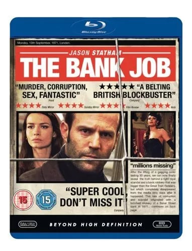 The Bank Job (2008) Jason Statham, Donaldson (DIR) cert 15 Blu-Ray Pre-Owned