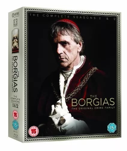 The Borgias: Seasons 1 and 2 (2012) Jeremy Irons cert 15 7 discs Blu-Ray Pre-Owned