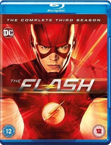 The Flash: The Complete Third Season (2017) Grant Gustin cert 12 4 Blu-Ray Pre-Owned The Flash: The Complete Third Season (2017) Grant Gustin cert 12 4 Blu-Ray Pre-Owned