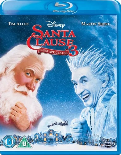 The Santa Clause 3 - The Escape Clause (2007) Tim Allen, Lembeck (DIR) Blu-Ray Pre-Owned