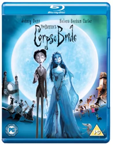 Tim Burton's Corpse Bride (2007) Tim Burton cert PG Blu-Ray Pre-Owned