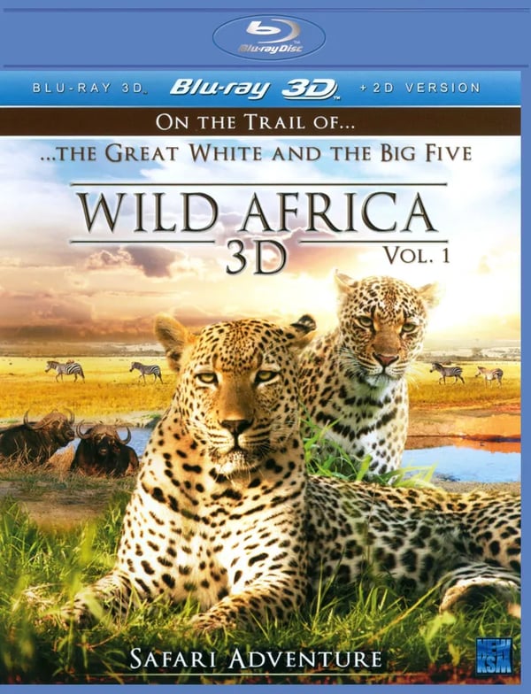 Wild Africa: Part 1 - Safari Adventure (2013) cert E Blu-Ray Pre-Owned Wild Africa: Part 1 - Safari Adventure (2013) cert E Blu-Ray Pre-Owned