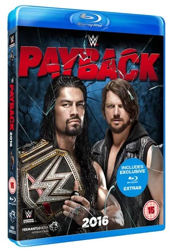 WWE: Payback 2016 (2016) Enzo Amore cert 15 Blu-Ray Pre-Owned