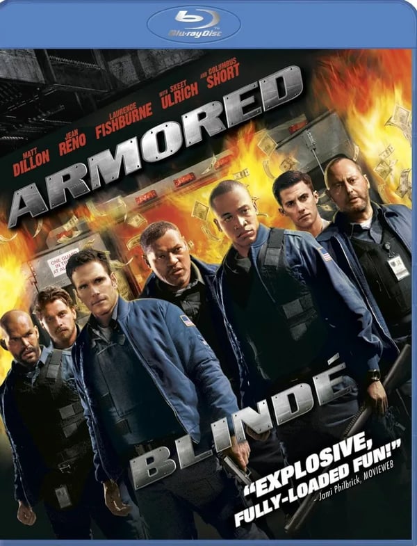 Armored (2010) Blu-Ray Pre-Owned