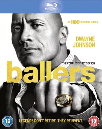 Ballers: The Complete First Season (2016) Dwayne Johnson cert 18 2 Blu-Ray Pre-Owned