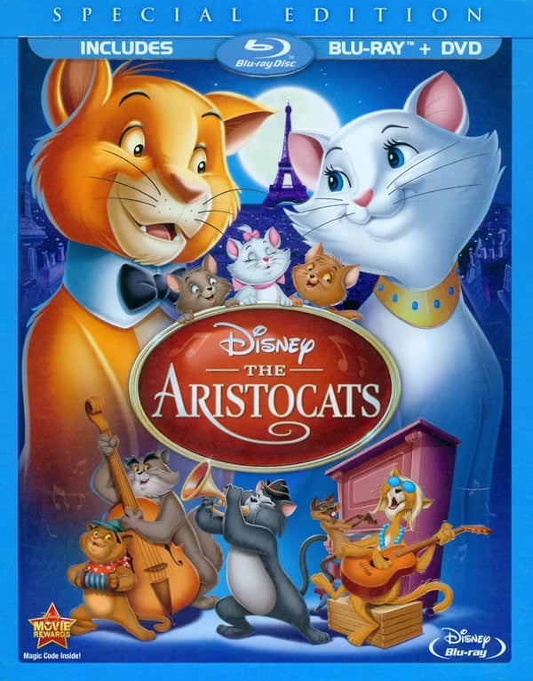 The Aristocats (Two-Disc /DVD Spe Blu-Ray Pre-Owned