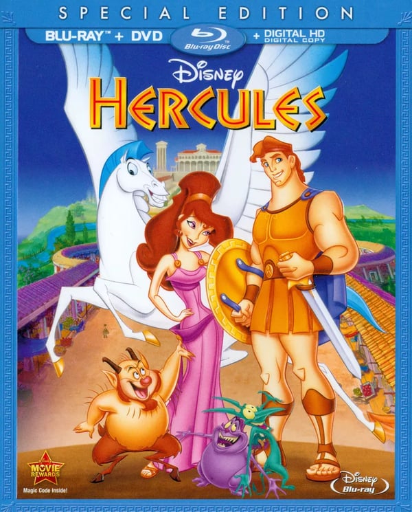 Hercules [ + DVD + Digital Copy] Blu-Ray Pre-Owned
