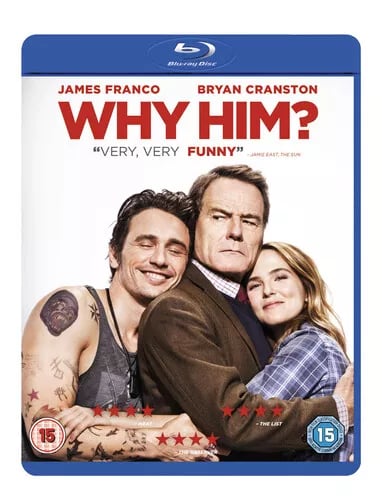 Why Him (2017) Zoey Deutch, Hamburg (DIR) cert 15 Blu-Ray Pre-Owned