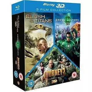 Clash of the Titans/Journey 2 - The Mysterious Island/Green... (2012) Blu-Ray Pre-Owned