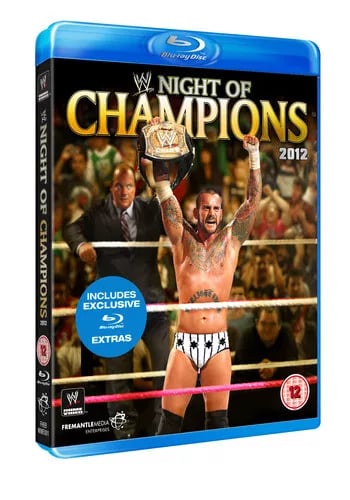 WWE: Night of Champions 2012 (2013) John Cena cert 12 Blu-Ray Pre-Owned