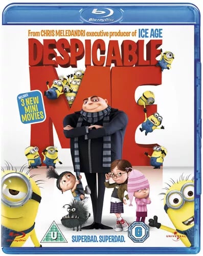 Despicable Me (2011) Pierre Coffin cert U Blu-Ray Pre-Owned