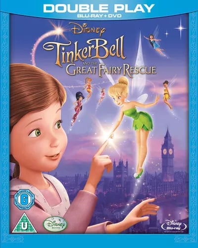 Tinker Bell and the Great Fairy Rescue (2010) Bradley Raymond cert U 2 Blu-Ray Pre-Owned