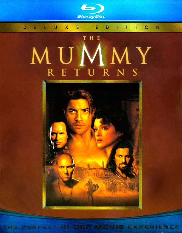 MUMMY RETURNS DVD Blu-Ray Pre-Owned