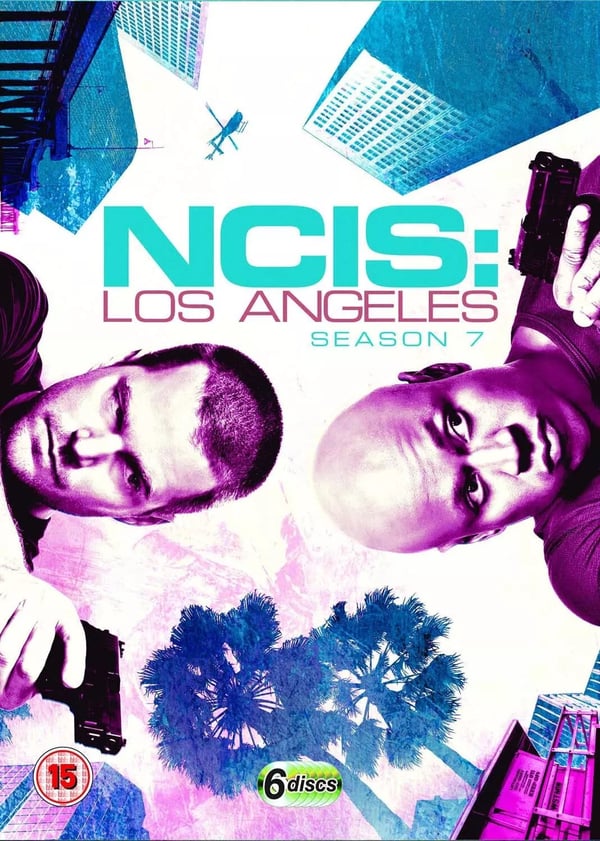 NCIS Los Angeles: Sæson 7 [15] DVD Box Sæt