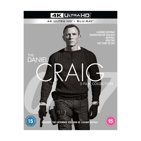 The Daniel Craig 5-Film Collection [15] 4K UHD Brand New