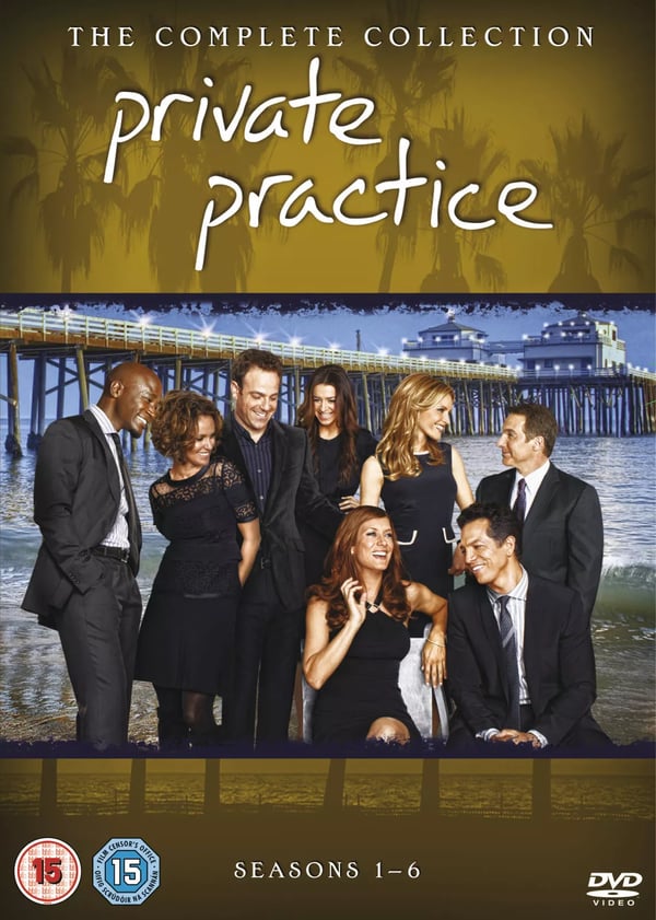 Private Practice: Kausi 1-6 DVD-boksisetti